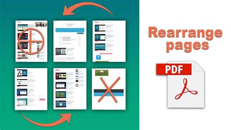 adobe acrobat pro rearrange pages